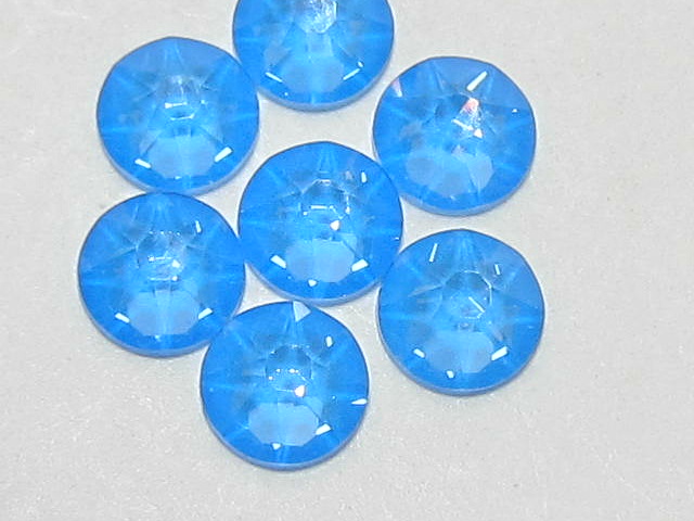 72 pcs. 20ss ELECTRIC BLUE IGNITE BRILLIANCE FLATBACK Rhinestones